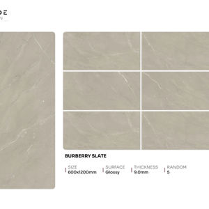 Carreaux de porcelaine brillants de luxe moderne, format 600x1200, carreaux grand format premium pour projets intérieurs et extérieurs - Product Image 1