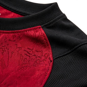 Maillot de football d'été sportif décontracté à manches courtes pour hommes - AMKOOR ENTERPRISES Polyester respirant - Product Image 6