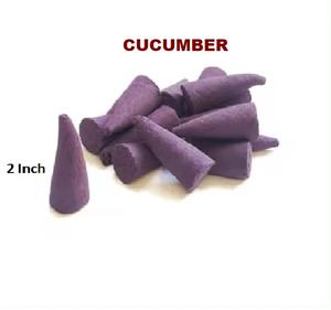 Cônes d'encens au concombre naturel Fourniture en gros de cônes d'encens de meilleure marque (violet) - Product Image 1