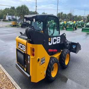 Chargeuse compacte JCB à prix d'usine, très demandée, avec chargeuse frontale et rétrocaveuse, engin sur chenilles 4x4 pour usage en construction - Product Image 1