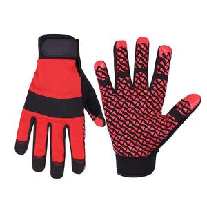 Guantes de Seguridad Industriales de Cuero con Pantalla Táctil, Antideslizantes, Agarre Duradero, Alta Calidad - Product Image 1