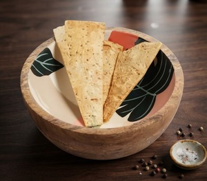 Tazón de Madera para Servir, Recubierto de Esmalte, para Postres, Ensaladas y Pasta, Vajilla Hecha a Mano para Fiestas en Casa - Product Image 2