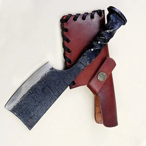 Cuchillo de Cocina Jexmoo Hecho a Mano, Estilo Medieval, Acero de Damasco Forjado, Hoja Multifuncional, Regalo DIY OEM para Chef - Product Image 2