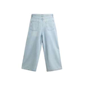 Nuevos pantalones vaqueros holgados para hombre con lavado ácido y efecto desgastado, con bolsillos delanteros y traseros, los más atractivos para personalización de tallas grandes. - Product Image 3