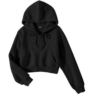 Sudaderas con Cremallera Ajustadas para Mujer - Estilo Urbano, Tejido de Punto Otoñal, Opciones de Color Personalizadas, Transpirables y Ecológicas - Product Image 6