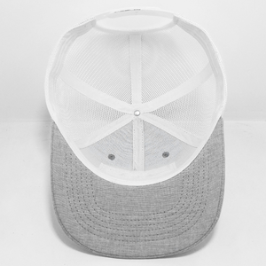 Custom Retro Leather Patch Logo 6 Panel Trucker Cap Outdoor Mesh <b>Hat</b> Pre Curved Bill Baseball Cap Men Gorras Wholesale - Product Image 6