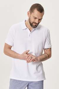 Chemises polo pour hommes, logo personnalisé, respirantes, surdimensionnées, de haute qualité, manches courtes, 100% coton, unies, solides - Product Image 4