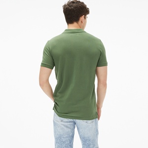 High-quality Men's Casual Jacquard Polo Shirt Short-sleeved Business Polo T-shirt with Collar <b>Top</b> Button-front Golf Polo Shirt - Product Image 2