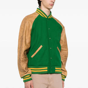 Chaqueta Varsity para Hombre, para Otoño e Invierno, en Venta, 100% Lana - Product Image 3