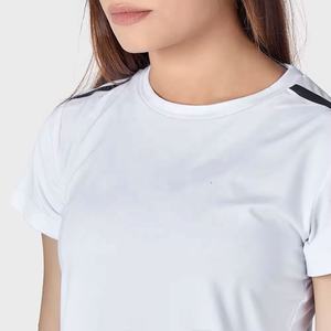 เสื้อยืดสำหรับผู้หญิงเสื้อยืดผ้าฝ้าย100% ดีไซน์ทันสมัยงานตามสั่ง - Product Image 4