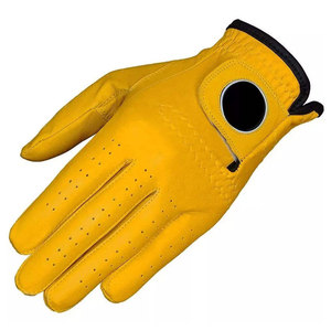 Gants de golf personnalisés avec logo pour femmes, hommes et enfants, gants de golf en cuir d'agneau véritable de qualité supérieure, doux, confortables, adhérence durable - Product Image 1