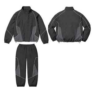 Nuevo Conjunto Deportivo 2026, Ropa Deportiva para Gimnasio, Felpa Técnica Transpirable, Chándal de Dos Piezas para Hombre, Chándal Cortavientos - Product Image 4