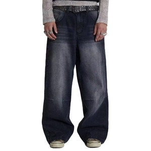 Custom Made <b>Men</b> Denim <b>Jeans</b> Regular Fit Heavyweight Cotton Comfortable Streetwear Style Bulk Wholesale Denim <b>Jeans</b> Pants Unisex - Product Image 1