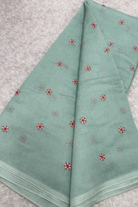 Malty embroidery fabric custom fancy textile fabric net fabric organza fabric for fashion garment wholesale export global supply - Product Image 6