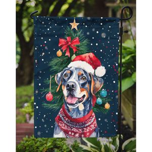 Bandera de jardín de Navidad de Catahoula, pancarta decorativa Multicolor para Patio, arte, buzón, bandera para camas de flores, tamaño de jardín - Product Image 3