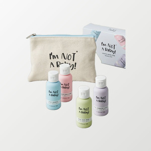 Autres soins corporels coréens K-Beauty I'm Not a Baby Travel Trial Kit Fabriqué en Corée Coffrets cadeaux bain et douche - Product Image 6