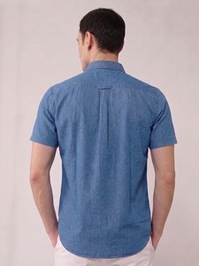 Chemises décontractées respirantes Enovate 100% coton à manches courtes pour hommes - Product Image 2