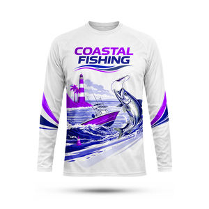 Camiseta Deportiva de Manga Larga para Hombre, Sublimación Completa, Transpirable, de Alta Calidad, Personalizada, Anti-UV, de Secado Rápido - Product Image 3