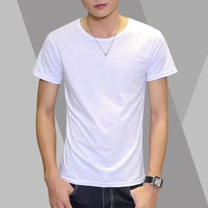 T-shirts promotionnels WINSTAR pour hommes, manches courtes, coupe classique, en tissu blanc frais, écologiques, respirants, 100 % coton, Mexique, été - Product Image 1