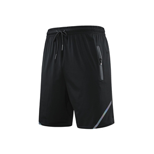 Shorts cargo décontractés pour hommes à taille élastique, logo frontal uni, respirants, légers, imperméables, pour activités de plein air - Product Image 5
