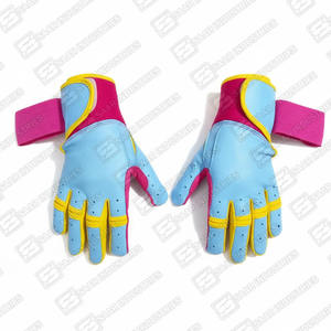 ถุงมือตีเบสบอลหนังแท้ Cabretta 100% ระบายอากาศได้ดี น้ำหนักเบา กันลื่น ผลิตตามสั่ง สำหรับมือซ้าย-ขวา - Product Image 5