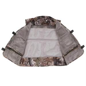 Gilet multi-poches respirant en toile portable pour homme, idéal pour la pêche, la photographie, la chasse, le printemps, les loisirs et le travail – Fabriqué par Imra Impex - Product Image 3