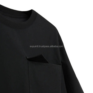 เสื้อยืดผู้ชาย 100% ผ้าฝ้าย ทรงโอเวอร์ไซส์ ไซส์ใหญ่ คุณภาพพรีเมียม แขนสั้น สไตล์ไฮสตรีท ระบายอากาศได้ดี เป็นมิตรกับสิ่งแวดล้อม น้ำหนัก 220 กรัม - Product Image 6