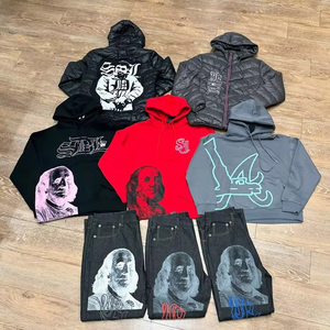 Sudadera con Capucha SDL para Hombre, 100% Algodón Orgánico, Diseño Diamante Hip Hop, Chaqueta Transpirable Personalizada para Invierno y Primavera - Product Image 1