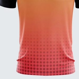Maillot de football personnalisé imprimé par sublimation, uniforme d'équipe respirant, anti-humidité, séchage rapide, polyester, coupe courte, directement de l'usine - Product Image 3