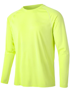 Camisetas duraderas de manga larga para hombre, tela de alta calidad, costuras reforzadas, cuello redondo, diseño de manga completa, aptas para uso diario. - Product Image 3