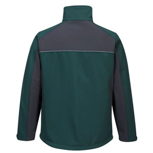 Veste en polaire rouge pour homme, col zippé, respirante, décontractée, pour l'automne, coupe classique, en polyester - Product Image 4