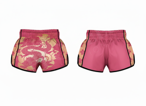 Shorts de Muay Thai personnalisés en gros avec étiquette privée, design sur mesure, matière satinée, pour entraînement de kickboxing et de boxe - Product Image 5