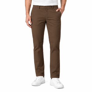 Pantalones Chino Cargo para Hombre de Marca Privada, Algodón de Bangladesh, Corte Ancho, Suministro de Fabricante al por Mayor - Product Image 1