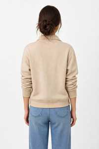 ONETEN APPAREL Sudadera de Forro Polar Unisex de Invierno con Cremallera de Cuarto, Cuello Alto, Estampado Frontal y Bloques de Color, 350 gramos - Product Image 3
