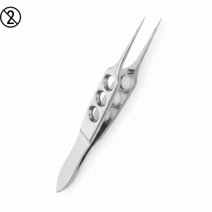 Pinzas Dentadas Bonn Rectas de 90 mm, Desechables de Un Solo Uso, Pinzas Quirúrgicas Oftálmicas para Tejidos, Caja de 10 Unidades, Acero Inoxidable, Médicas - Product Image 4
