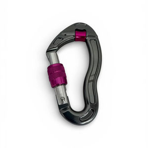 Mosquetón de Aluminio Forjado 7075 Anodizado con Cierre de Rodillo y Bloqueo de Rosca, Resistencia a la Rotura de 25kN, Certificado CE EN 362 - Product Image 2