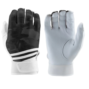 Guantes de Béisbol Personalizados de Cuero Blanco Antideslizantes con Palma de Alto Agarre para Jóvenes, Guantes de Softbol para Exteriores - Product Image 2