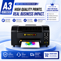 Imprimante DTF automatique A3 30 cm XP600/XP500, machine d'impression par transfert thermique, production de marchandises DIY, imprimante textile numérique tout-en-un
