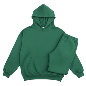 Vente en gros de sweat-shirts à capuche et pantalons de survêtement personnalisés pour hommes, ensemble deux pièces, décontracté, pour la salle de sport, vêtements de sport pour toutes les saisons - Product Image 4