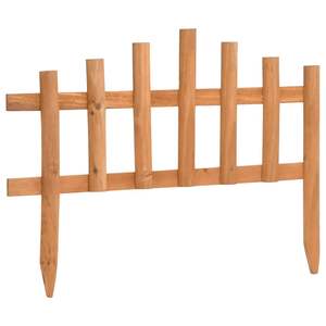 10 bordures de pelouse en bois de sapin de 14,4 pouces, ornements de jardin - Product Image 3