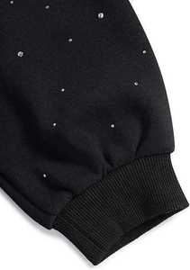 Premium All Over Rhinestone Hoodie Custom Heavyweight <b>Thick</b> <b>Fleece</b> Cotton Hoodie for Men Women Loose Fit Diamond Streetwear - Product Image 4