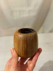 Vintage Wooden Tealight <b>Candle</b> Holder Hand Crafted Round Housewarming Nature Table Decor Eco Friendly <b>Xmas</b> Birthday Gift Her Him - Product Image 4