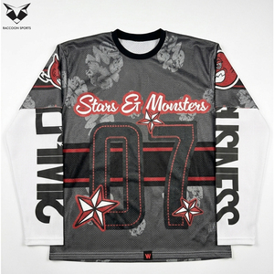 Bon Fournisseur avec Logo Personnalisé Nouvelle Arrivée Conception Unique Service OEM ODM T-shirts à Manches Longues Double Couche - Product Image 2