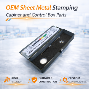 Piezas de Gabinete y Caja de Control de Acero Inoxidable y Aluminio OEM, Estampado de Chapa Metálica de TW - Product Image 2
