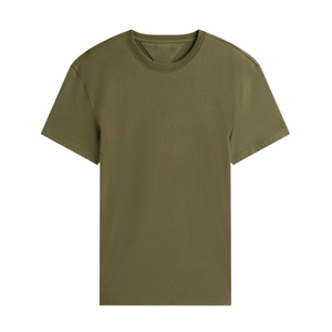 เสื้อยืดผู้ชายใส่สบาย ระบายอากาศได้ดี ผลิตจากผ้าฝ้ายผสมเนื้อนุ่ม เหมาะสำหรับใส่ในชีวิตประจำวัน ออกกำลังกาย ฟิตเนส กิจกรรมกลางแจ้ง - Product Image 4