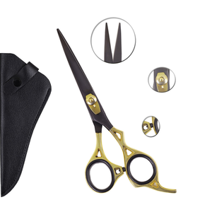 Tijeras de Peluquería Profesionales Super Cut de Acero Inoxidable Plateado para Diestros, 32 Dientes, Juego de Herramientas para Alisar el Cabello en Salón de Belleza - Product Image 2