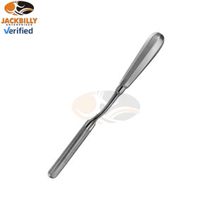 Lime à os dentaire manuelle de haute qualité 240 mm, double extrémité dentelée, largeur transversale 13 mm, en acier inoxydable allemand premium, MOL Oral Surgical - Product Image 4