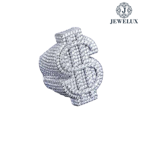 High Demnd Unisex <b>925</b> <b>Silver</b> <b>Ring</b> IGI Certified Designer Finish for Wedding Engagement Party Wear Available for Export Price - Product Image 2