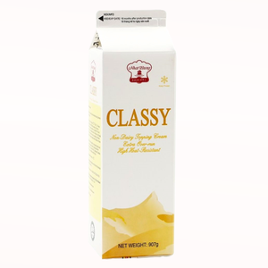 Venta Directa de Fabricante Vietnamita: Crema No Láctea HALAL Classy Whip, Crema para Cubrir No Láctea 907G, Uso en Panadería, OEM/ODM, Gran Venta - Product Image 1