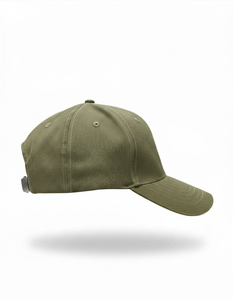 Gorra de Béisbol de 6 Paneles Color Verde Oliva de Primera Calidad, Ajustable, Unisex, Casual, de Color Sólido, para Adultos, de Sarga, para las Cuatro Estaciones - Product Image 4